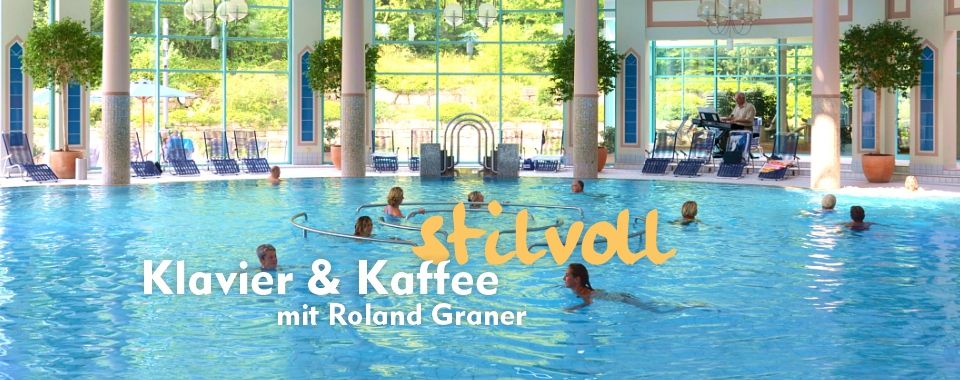 Großes Innenbecken Thermalwasser